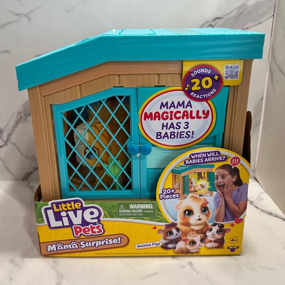 Little Live Pets, Mama Surprise, Soft, Interactive Mama New